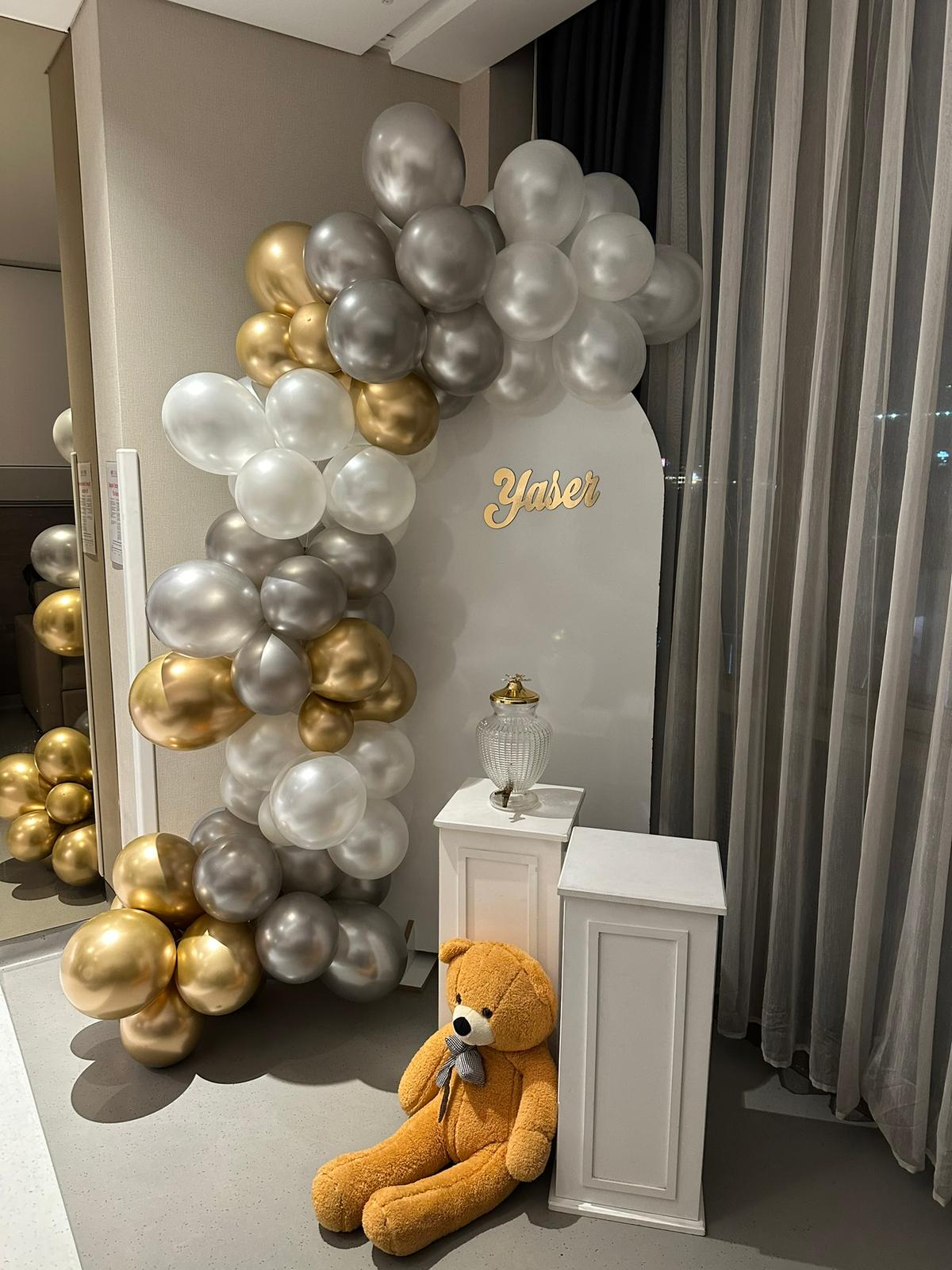 Hastane Odası Süsleme Gümüş Paket - Görsel 4