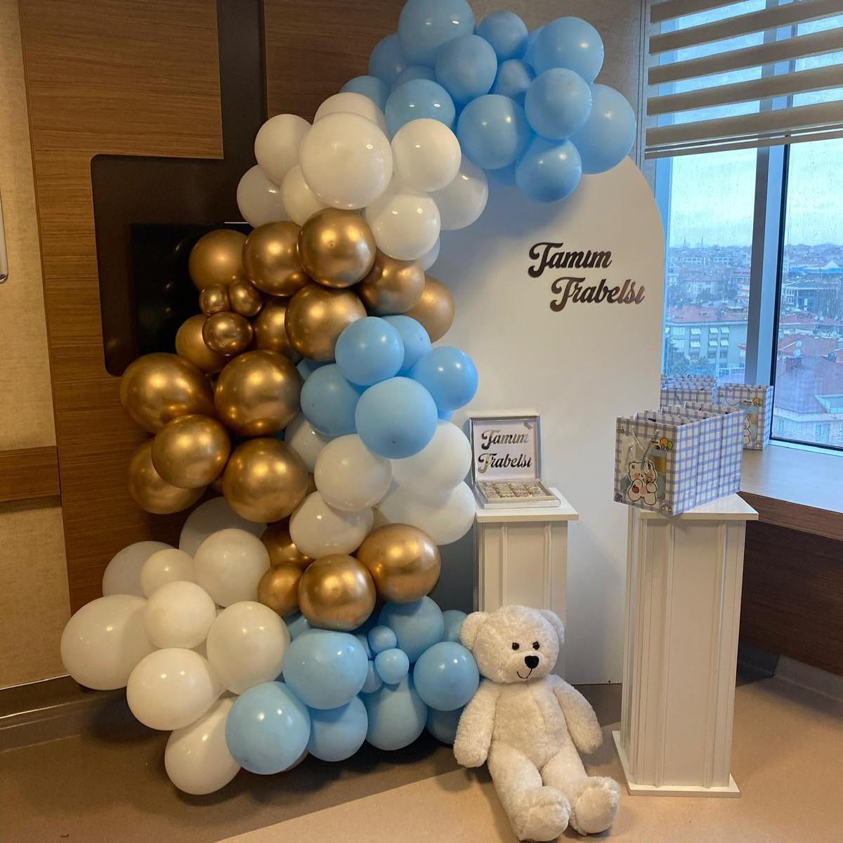 Hastane Odası Süsleme Gümüş Paket - Görsel 6